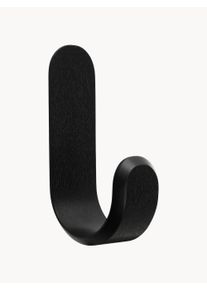 Normann Copenhagen Dřevěn&yacute; n&aacute;stěnn&yacute; h&aacute;ček Curve Čern&aacute; Dřevo &Scaron; 10 cm, V 18 cm
