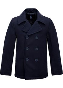 Brandit Pea Coat, textile jacket , color: Dark Blue , size: 4XL