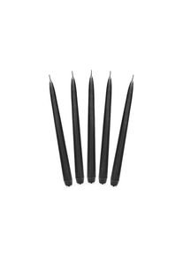 partydeco SV��KY k�nick� vysok� matn� �ern� 24cm 10ks