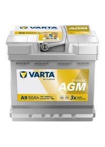 Autobaterie Varta Dynamic AGM 50Ah, 12V, 540A, A9