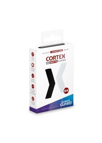 Cortex Kaarthoezen Mat Zwart 60 Stuks Ultimate Guard voor TCG Japanse Maat - Ultimate Guard