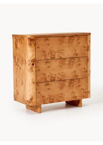 Dřevěná komoda Tobia Béžová Dřevo Š 100 cm, V 100 cm | Westwing Collection