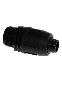 PE-easy Coupling 20 to 3/4 inch external thread