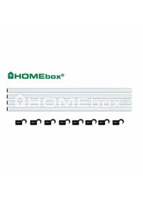 Homebox Fixture Poles Set 100cm, &Oslash; 22mm