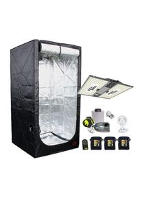 Secret Jardin 80x80x180 cm LED Grow Tent Kit Pure LED Q240 V2.0 240W