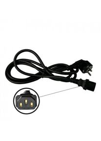 Power cable with IEC connector, female approx. 2m long