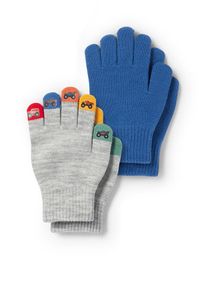 Accessoires C&A C&A Multipack 2 ks-monster trucky-rukavice, Šedé, Größe: 128-152