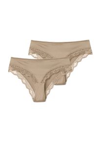 Tchibo - Brazilské kalhotky - pro ženy - vel. XS 32/34 - barva: béžová