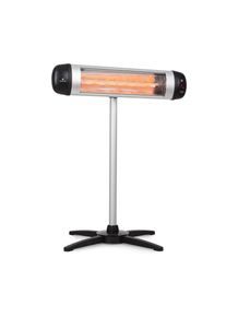 Blumfeldt Rising Sun, infračerven&yacute; ohř&iacute;vač, 850/1650/2500 W, hlin&iacute;k