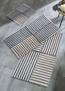 Koupelnová předložka s proužkovaným vzorem | pestré barvy | Vel. 45x50 cm | bonprix