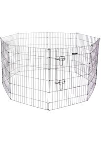 KERBL Pet Welpen- und Kleintiergehege, 8 Elemente à 57x78cm