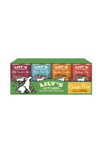 12x400g Lily's Kitchen Grain Free Menu - míchané balení (4 druhy)