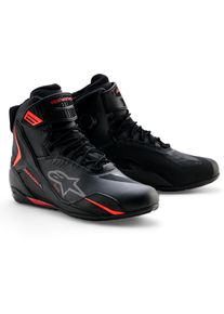 Alpinestars Faster 4, shoes Drystar , color: Black/Neon-Red/Grey , size: 13 US