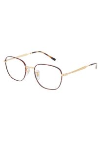 Ray-Ban RX6534 unisex brýle | Obruba: čtvercový, kov, hnědá