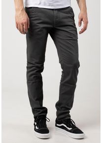 Reell - Flex Tapered Vulcan Grey - Kalhoty - Šedá - W33 / L32 - 98% Bavlna, 2% Elastan,Bavlna