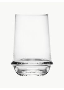 Serax Ručně foukané sklenice Dune, 4 ks Sklo Ø 9 cm, V 12 cm, 400 ml