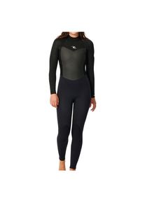 Rip Curl Women's Omega 4/3 Steamer Back Zip Wet suit Women (12 - Regular, black)