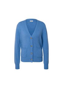 Tchibo - Pleten&yacute; kardigan s vlnou s certifikac&iacute; RWS - pro ženy - vel. XL 48/50 - barva: modr&aacute;