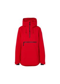 Tchibo - Lyžařsk&aacute; bunda s polovičn&iacute;m zipem - pro ženy - vel. 44 - barva: červen&aacute;
