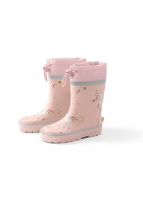 Tchibo - Gumov&eacute; hol&iacute;nky - pro ženy - vel. 32-33 - barva: růžov&aacute;/s potiskem