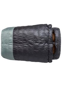 Big Agnes King Solomon 20 Down sleeping bag (183 cm - Double Wide, asphalt /green)