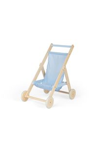 Tidlo Dřevěný golfový kočárek pro panenky modrý