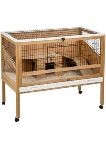 KERBL Pet Indoor Deluxe Kleintierkäfig, 115x60x92,5cm