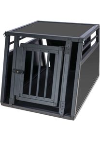 KERBL Pet Vacation Transportbox, eintürig, 77x55x50cm