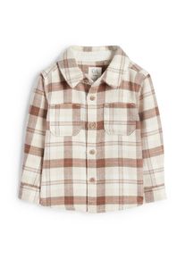 C&Amp;A Flanelová košile pro miminka-kostkovaná, Béžové, Größe: 92