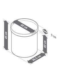 Tchibo - Odkl&aacute;dac&iacute; stolek s podnosem a sedac&iacute; funkc&iacute; - barva: &scaron;ed&aacute;