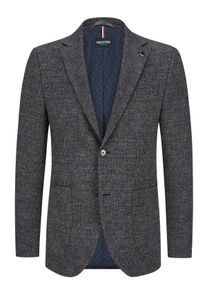 Velk&eacute; Velikosti - HECHTER PARIS - Žerzejov&eacute; sako H-Xtension s glenčekov&yacute;m vzorem - 58 - Modr&aacute;