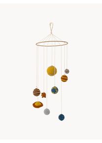 Bloomingville Mini Kolotoč Space Barevná Kov, Vlna Ø 30 cm, V 90 cm