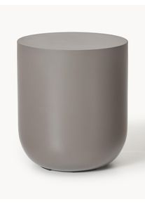 Interiérový/exteriérový kulatý odkládací stolek Rona Šedá Beton Ø 40 cm, V 45 cm | Westwing Collection