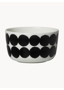 Marimekko Svačinová miska Siirtolapuutarha Černá Keramika Ø 10 cm, V 6 cm