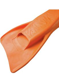 FINIS Booster Fin Junior Schwimmflosse, offene Zehen-Design, bequeme Passform, Gr. 29-33, orange