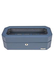Windrose Schmuckkasten 31.5 cm blau