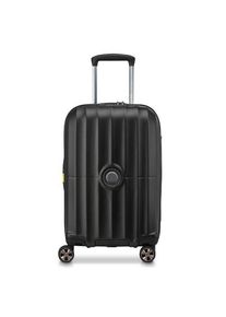 Delsey Paris Carrousel 2 4 Rollen Kabinentrolley 55 cm mit Dehnfalte schwarz