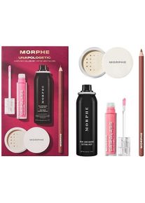 Morphe Fixační spreje a fixační pudry Unapologetic 4-Piece Best-Sellers Set Make-up sady