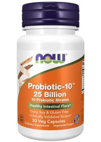 Now Foods Probiotic-10 25 Billion, 50 Kapseln