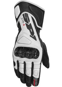Spidi STR-6, gloves , color: Black/White , size: XL