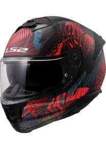 LS2 FF808 Stream II Jungle, full face helmet , color: Matt Black/Pink/Blue , size: L