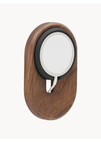 Oakywood Nástěnný držák na iPhone MagSafe z ořechového dřeva Hnědá Š 8 cm, V 12 cm, H 2 cm