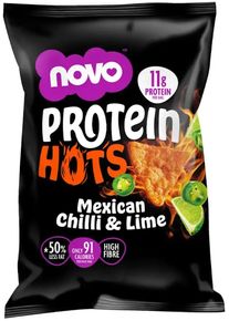 Novo Nutrition Protein Hots, 6 x 45 g Beutel, Mexican Chilli & Lime