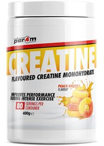 Per4m Flavoured Micronised Creatine, 400 g Dose, Peach Sweets