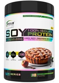 Genius Nutrition 100% Soy Protein Isolate, 900 g Dose, Apple Pie