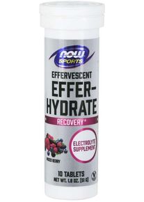 Now Foods Effer-Hydrate, 10 Brausetabletten Dose, Mixed Berry