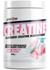 Per4m Flavoured Micronised Creatine, 400 g Dose, Fizzy Bubblegum Bottles