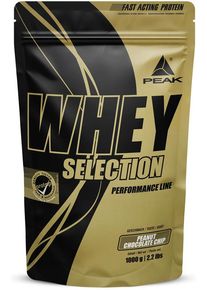 Peak Performance Whey Selection, 900 g Beutel, Peanut Chocolate Chip
