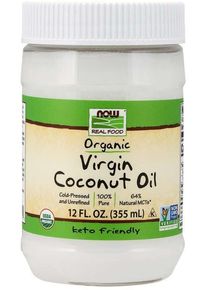 Now Foods Virgin Coconut Oil, 355 ml Dose