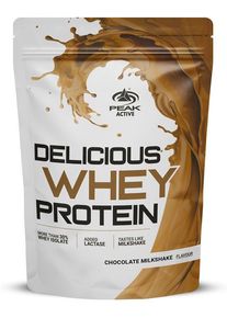 Peak Performance Peak Active Delicious Whey Protein, 450 g Beutel, Chocolate Milkshake